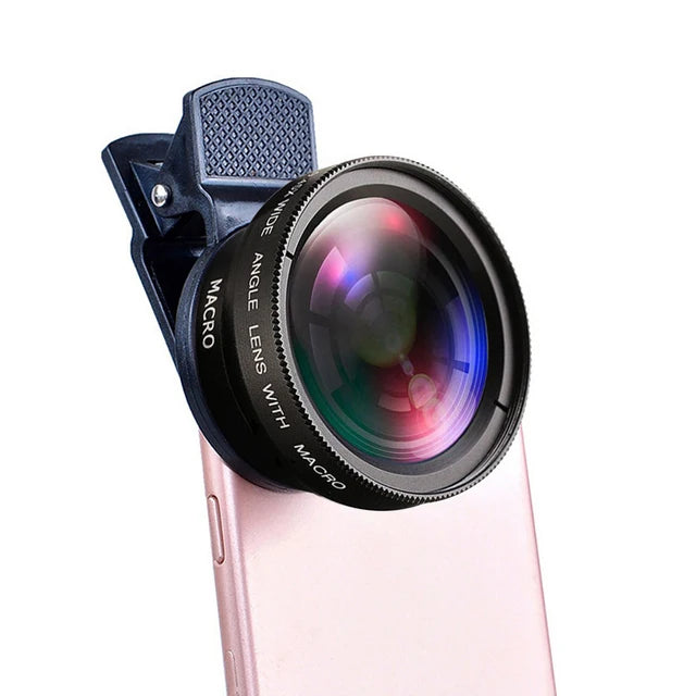 Arvin 2-in-1 0.45X Wide-Angle & 12.5X Macro Phone Lens