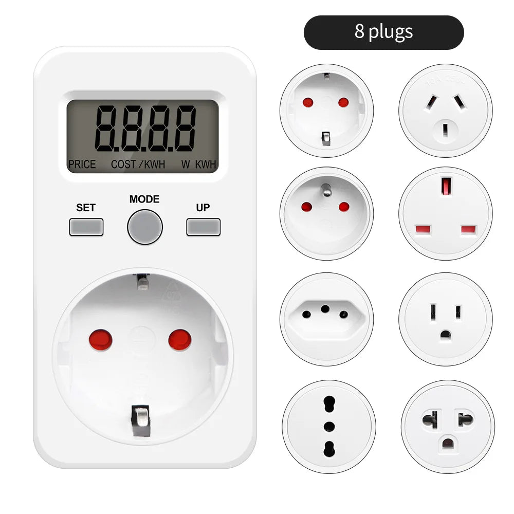 KWE-PMB03 Digital EU Plug Energy Meter