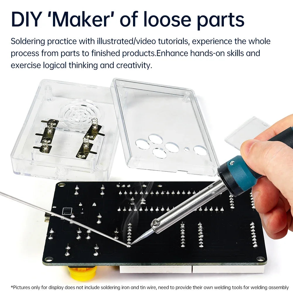 diymore 7-in-1 Pixel Game Console DIY Soldering Kit
