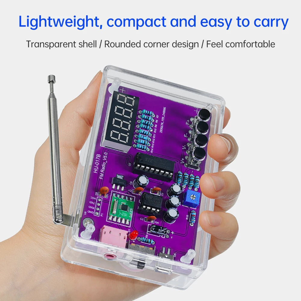 diymore RDA5807S DIY FM Radio Soldering Kit
