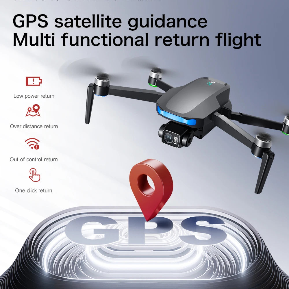 S-X1 MAX 4K Camera Drone with 3-Axis Gimbal