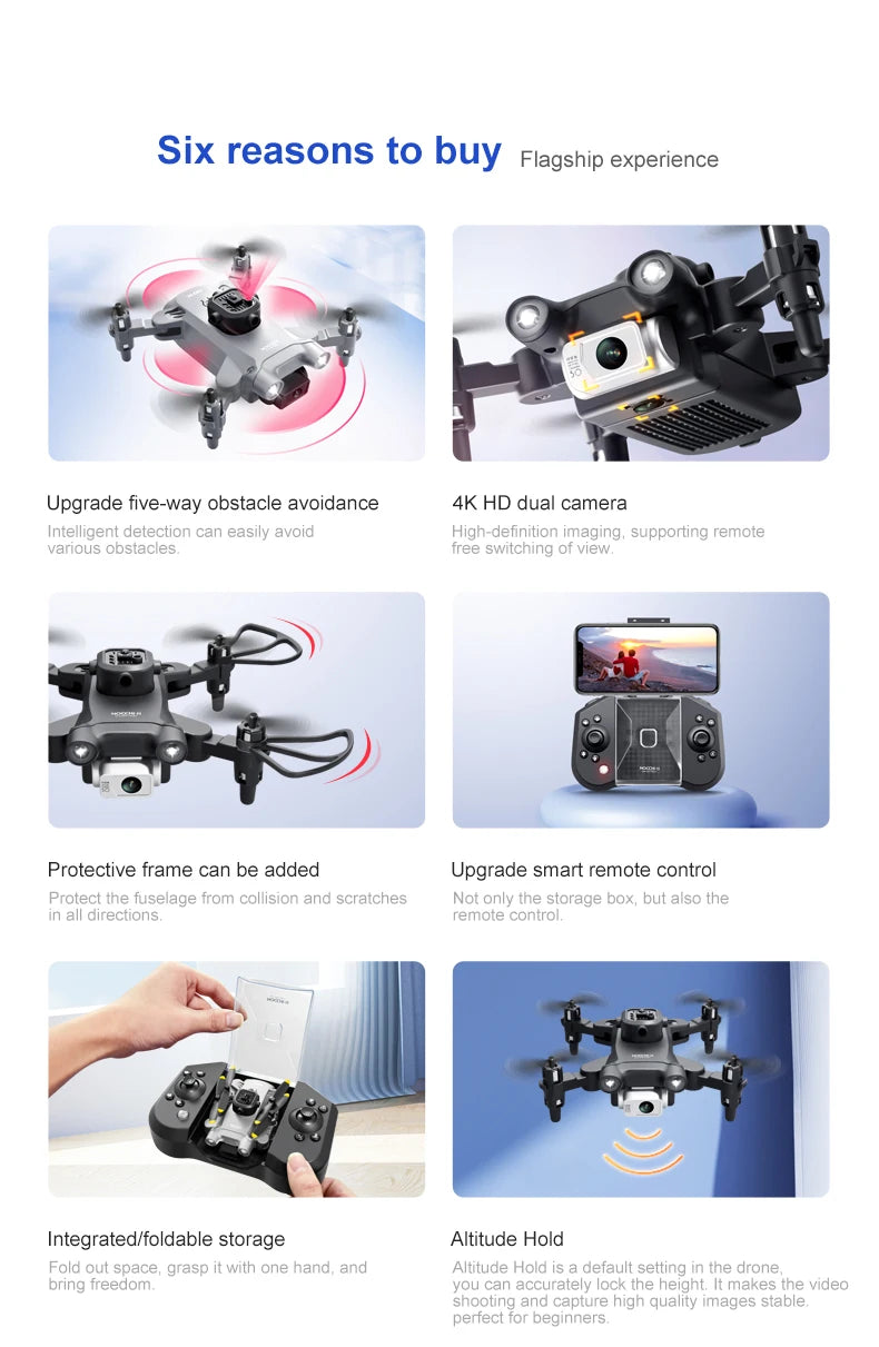 4D-V30 Mini 4K FPV Camera Drone