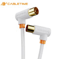 CABLETIME 90° Digital TV Antenna Cable