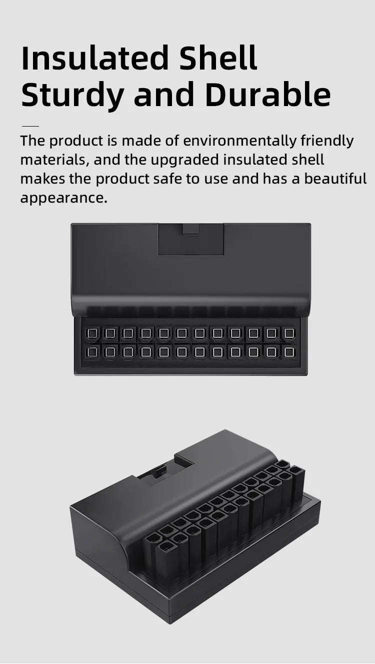 TEUCER 24-Pin ATX 90° Power Adapter