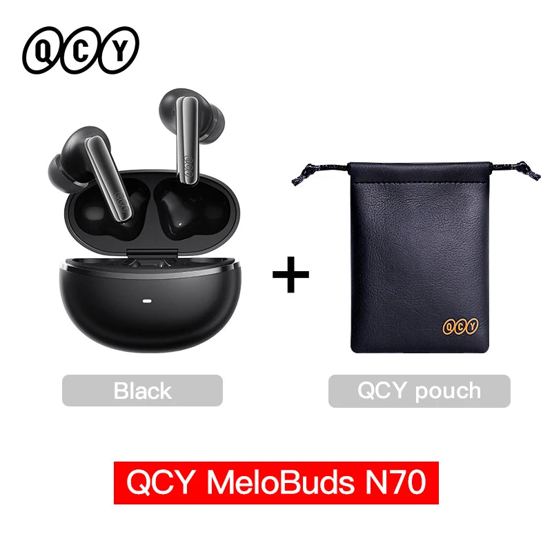 QCY MeloBuds N70 Bluetooth 6.0 ANC TWS Earbuds