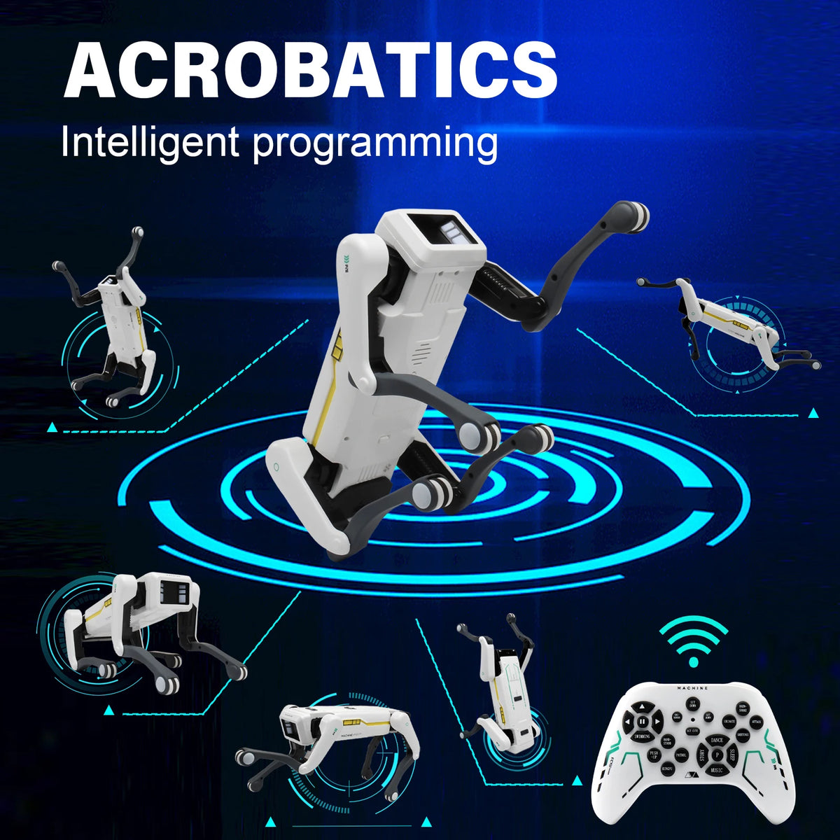 RAPIDPOWER Intelligent RC Robot Dog