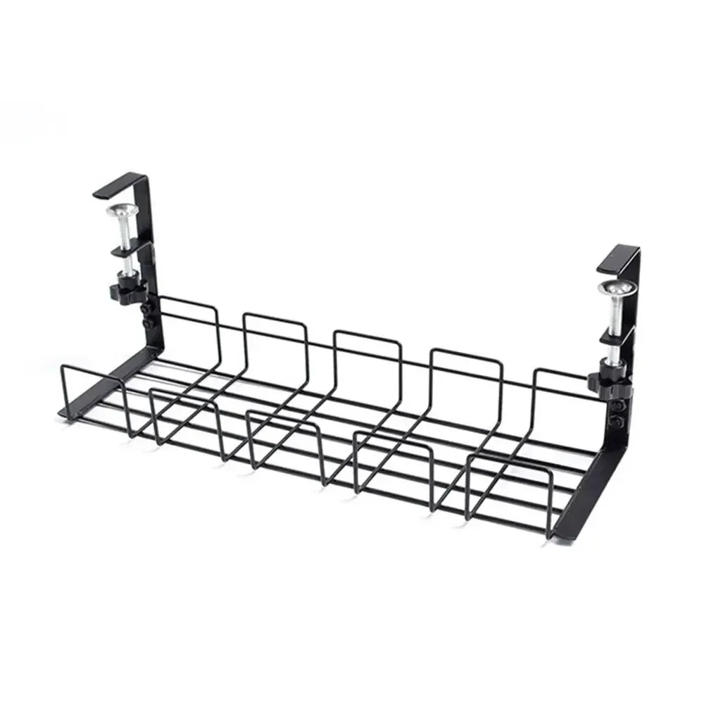 Under Desk Metal Cable Management Rack