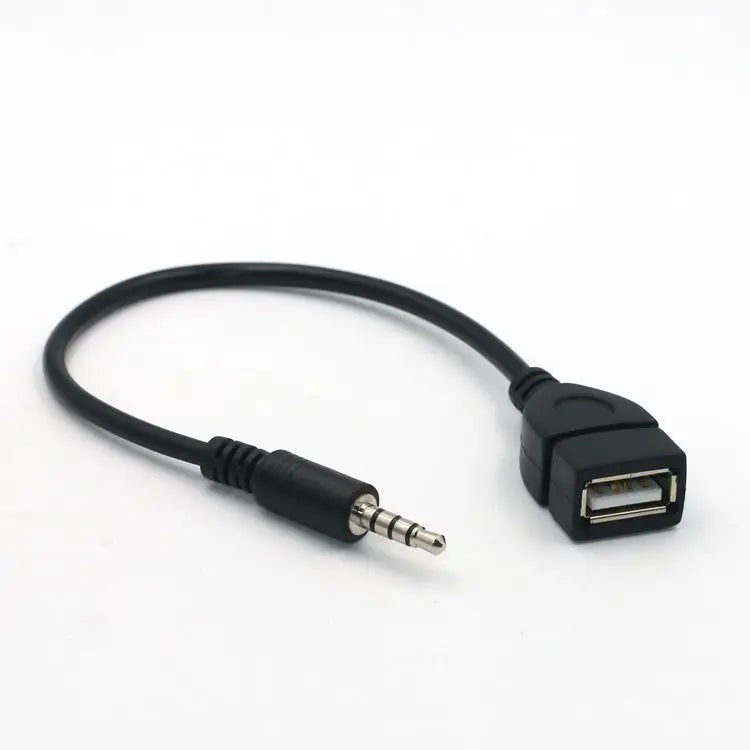 USB to 3.5mm Car AUX Audio Cable