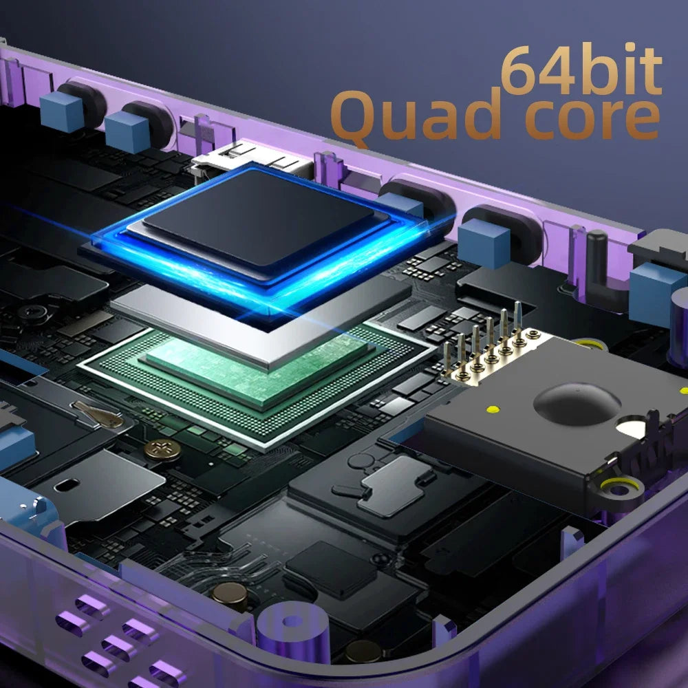 R36H 3.5-Inch Linux Retro Handheld Game Console