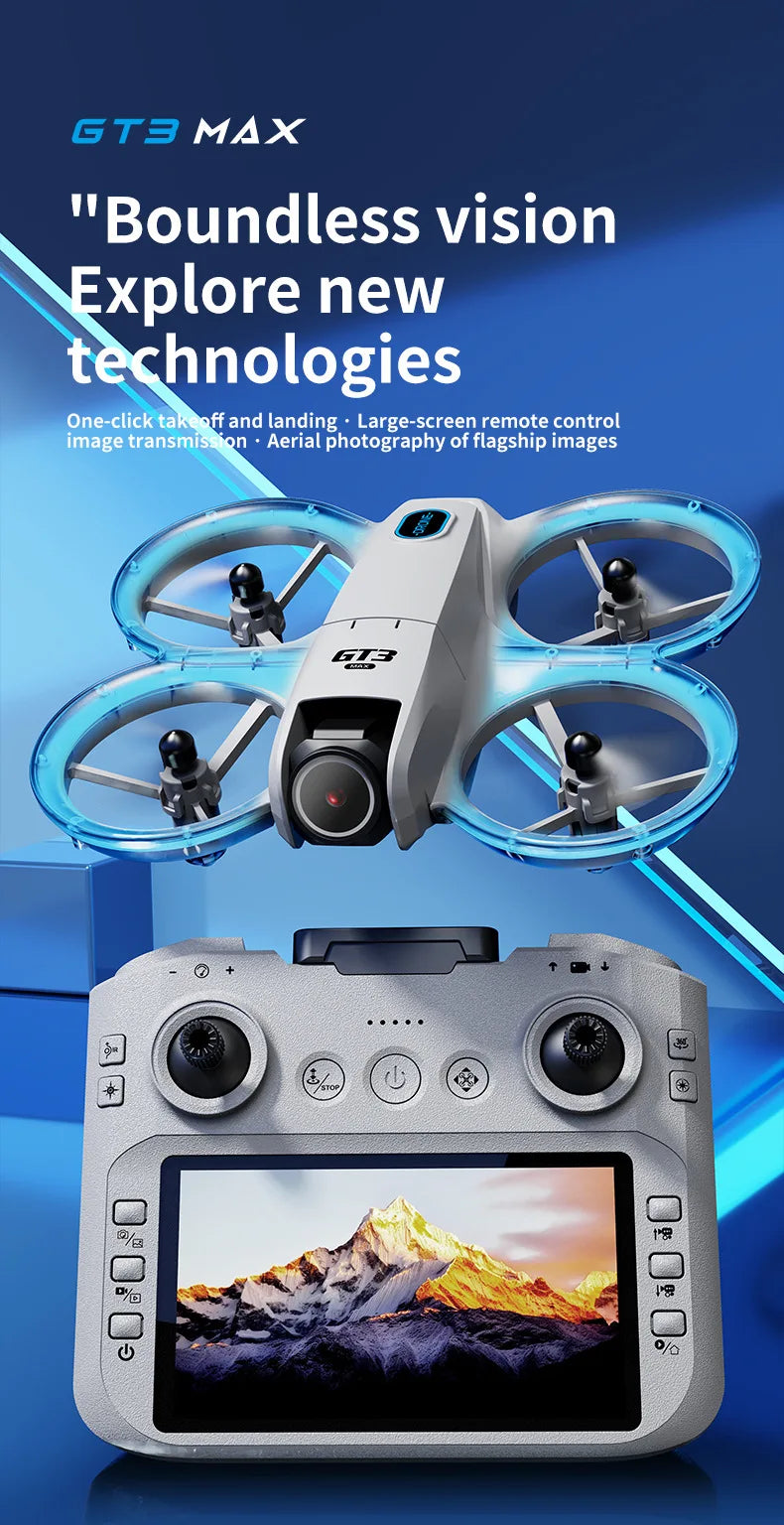 LYZRC GT3 MAX Camera Drone with 2-Axis Gimbal