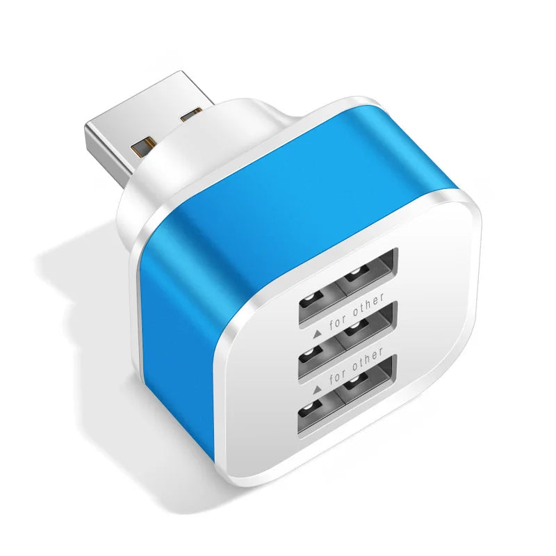 PHONEPACE 3-Port USB Charging Adapter