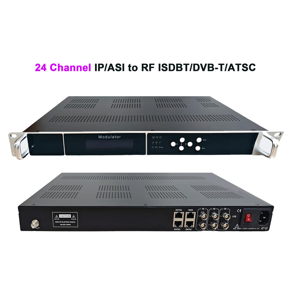 Tuoying Multi-Channel IP to RF Digital TV Modulator