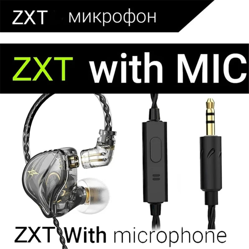 QKZ AK3 FiLe Wired HiFi In-Ear Earphones