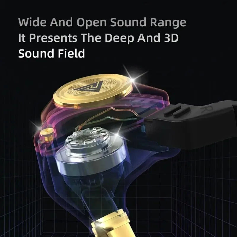 QKZ AK3 FiLe Wired HiFi In-Ear Earphones