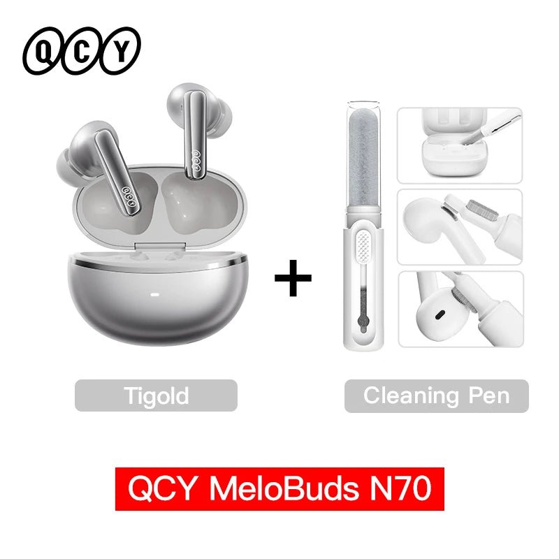 QCY MeloBuds N70 Bluetooth 6.0 ANC TWS Earbuds