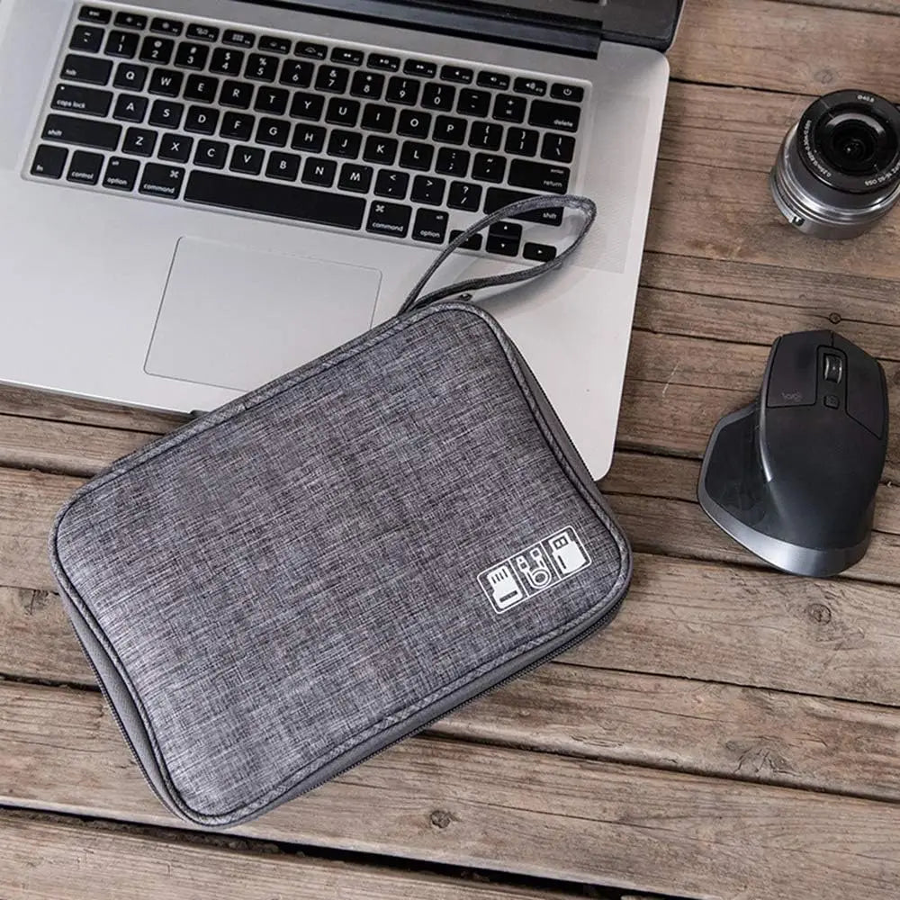 Water-Resistant Electronics Organizer Bag