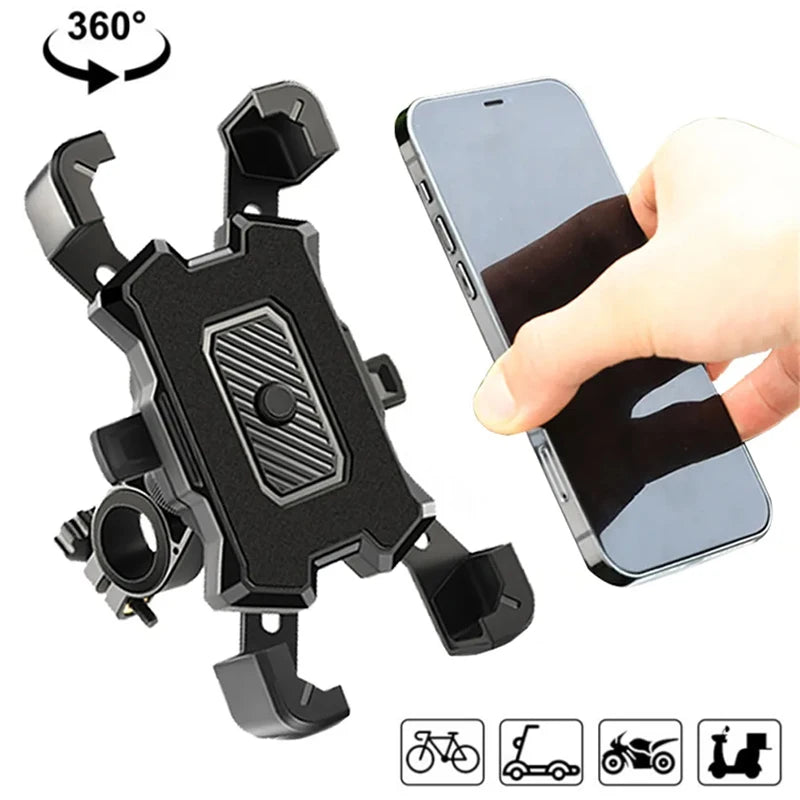 360° Rotating Bike & Motorcycle Phone Holder
