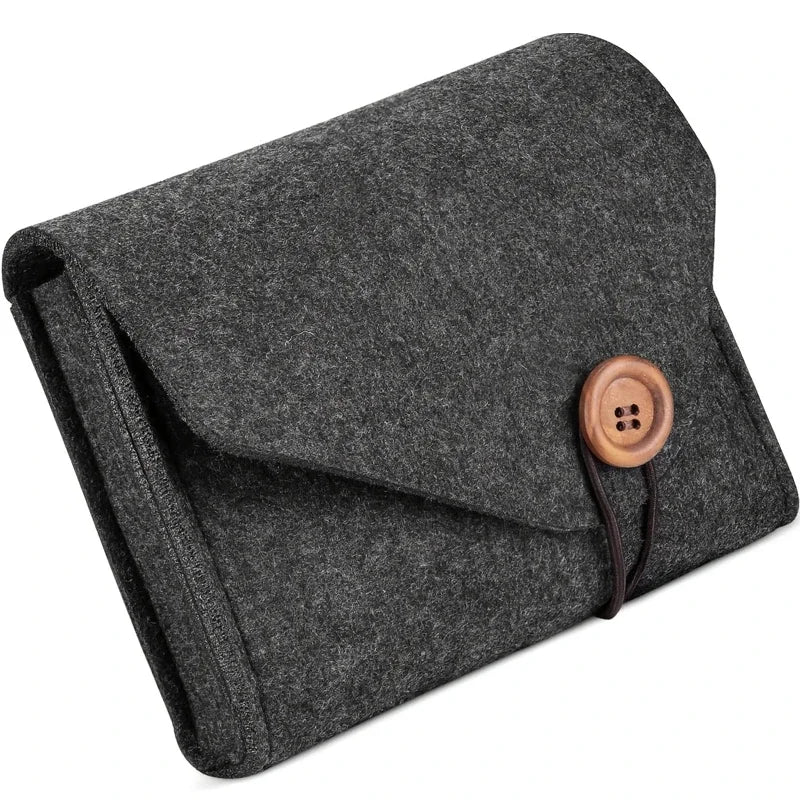 Portable Felt Electronics Accessories Organizer