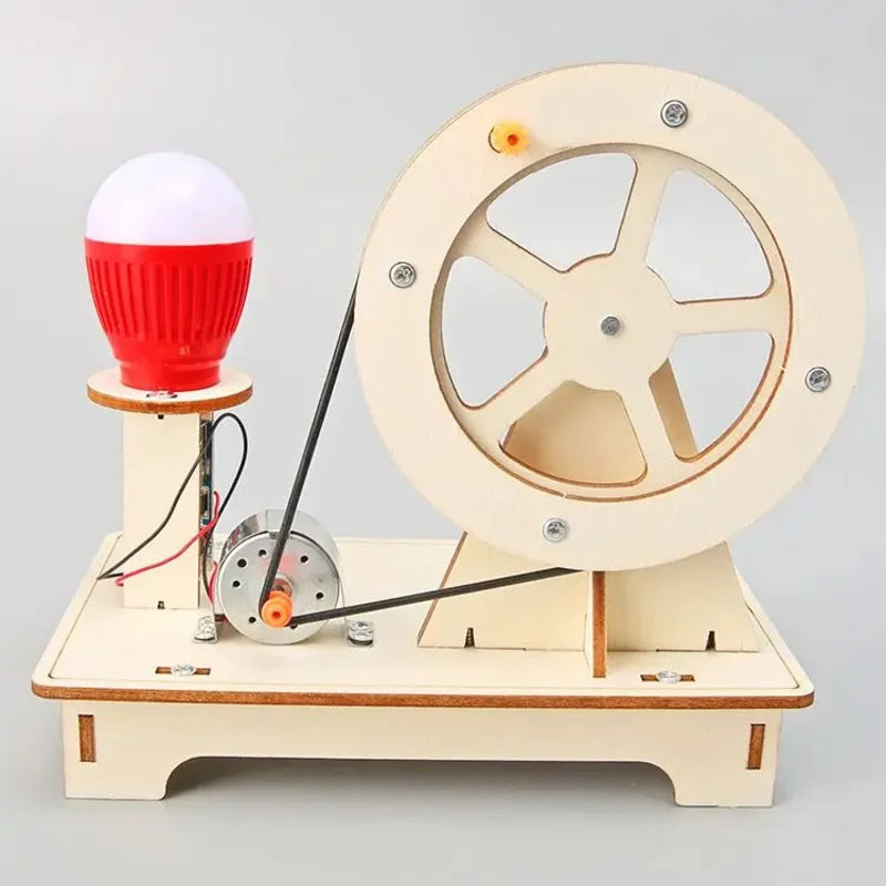 DIY Hand-Cranked Generator Science Kit
