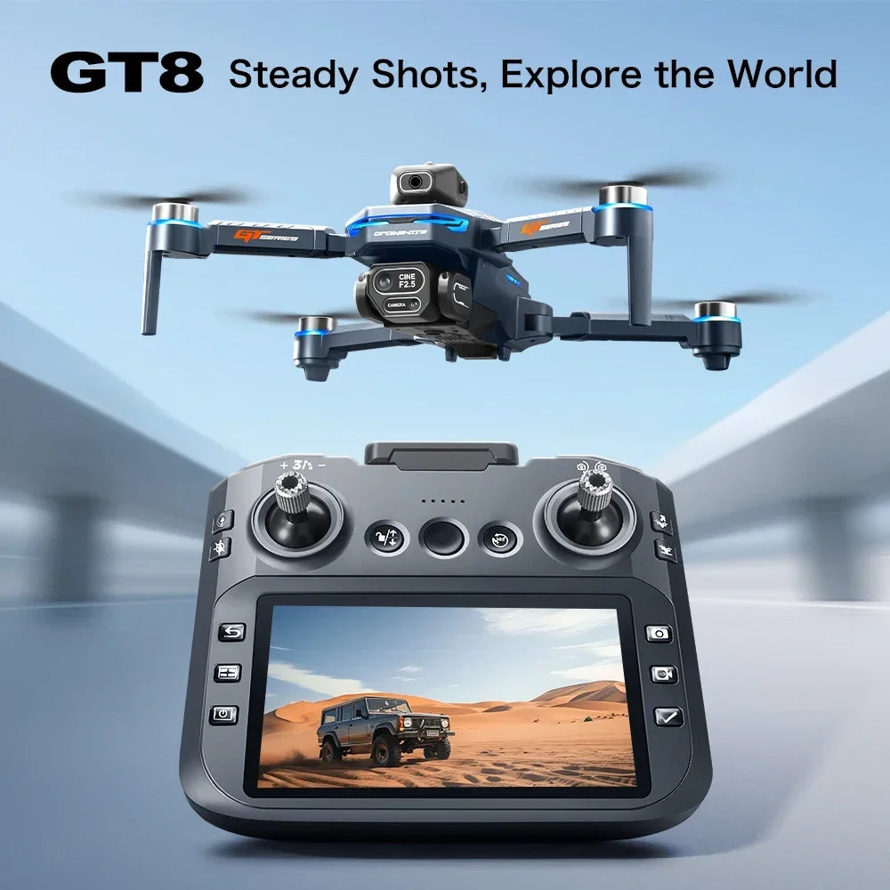 GT8 4K/8K FPV Camera Drone with Obstacle Avoidance