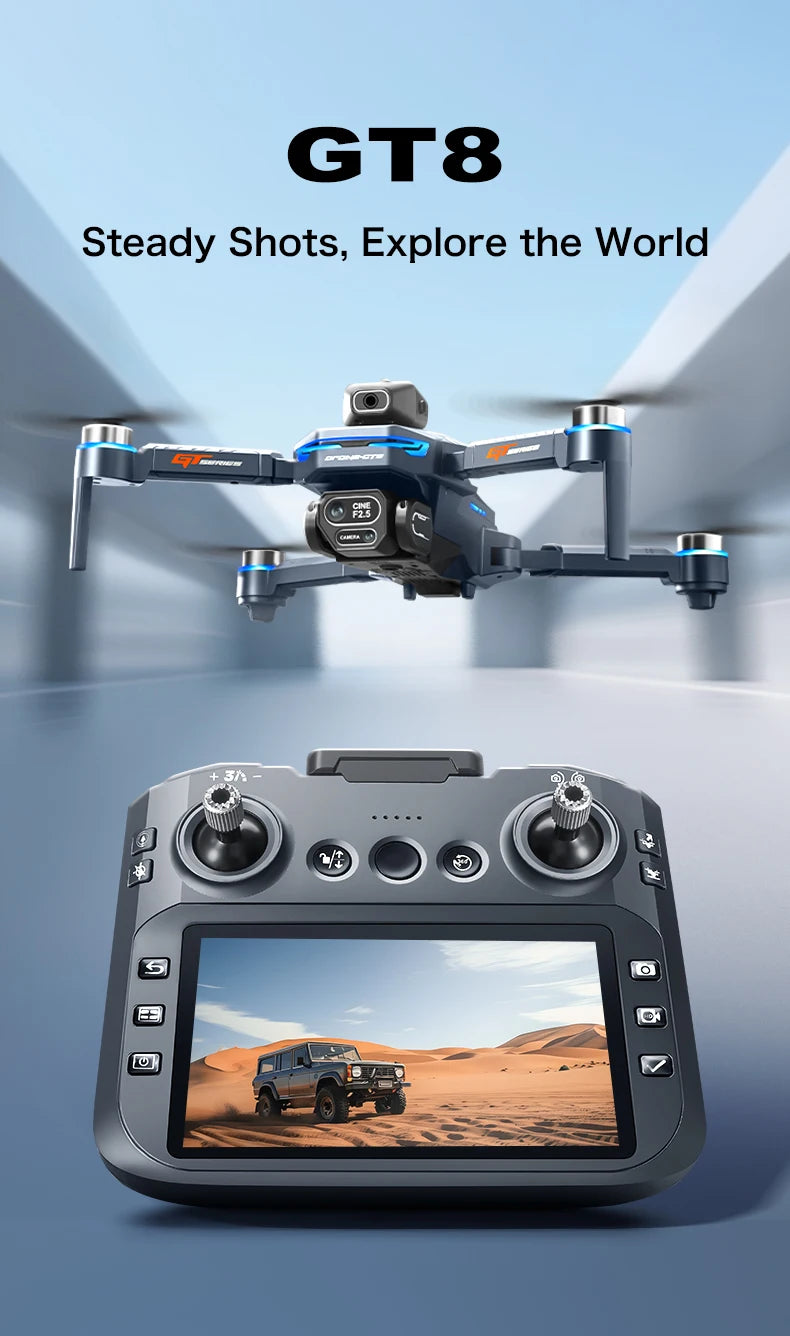 GT8 8K Dual-Camera FPV Drone