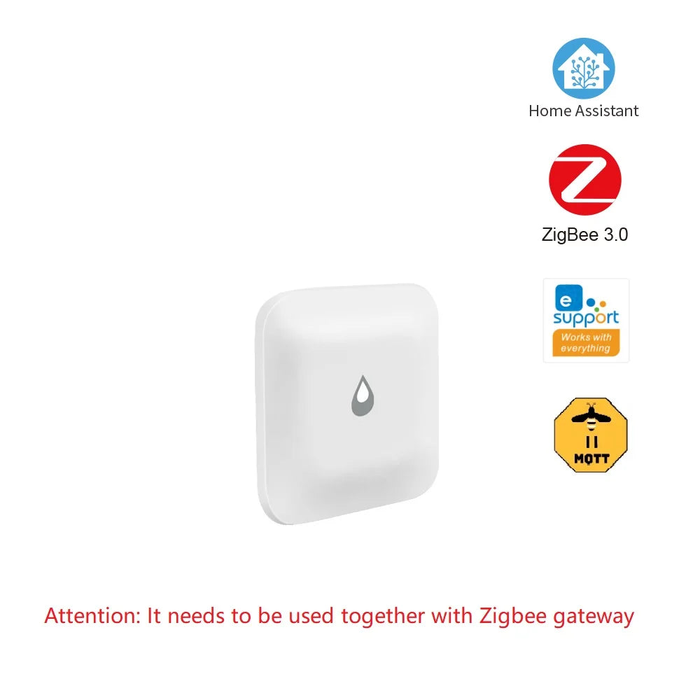 LINCUKOO Zigbee 3.0 Water Leak Sensor
