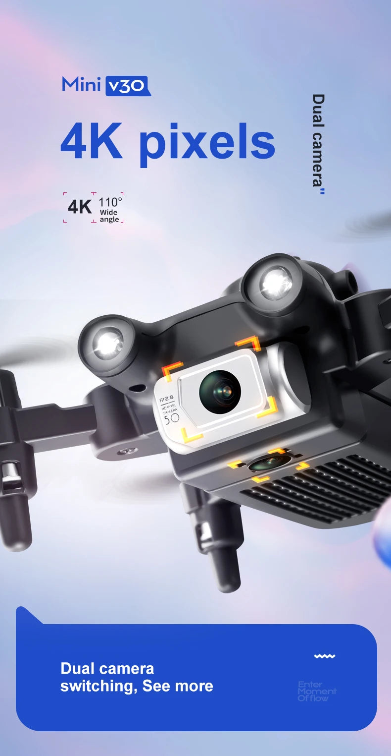 4D-V30 Mini 4K FPV Camera Drone