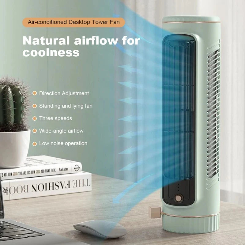 Portable USB Desktop Tower Fan