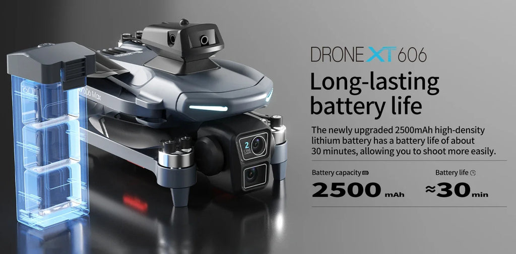 XT606 8K GPS FPV Camera Drone