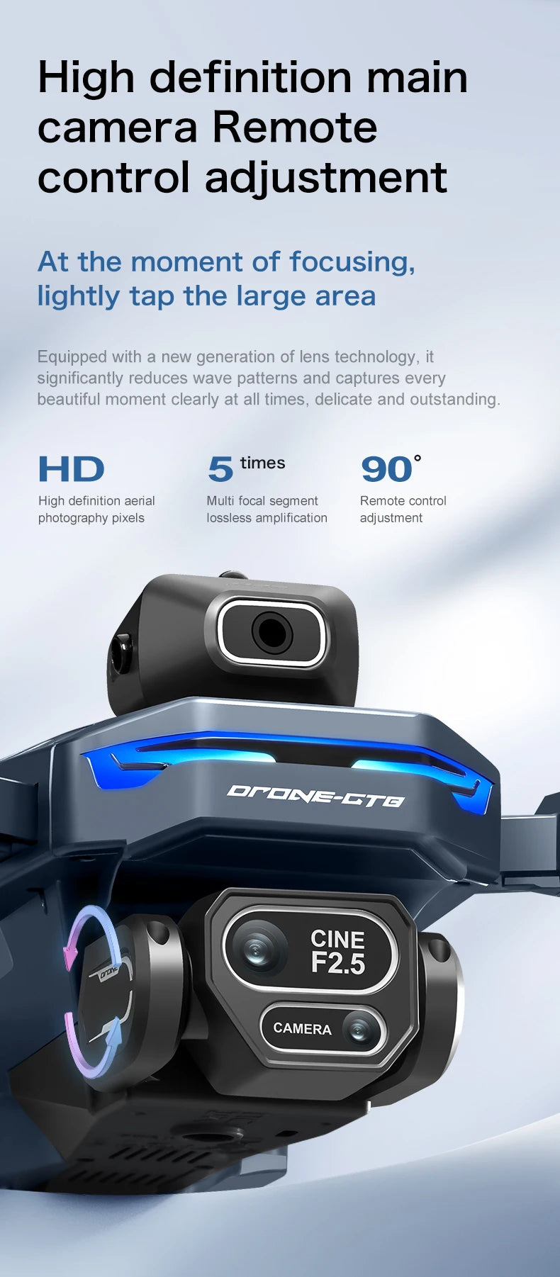 GT8 8K Dual-Camera FPV Drone