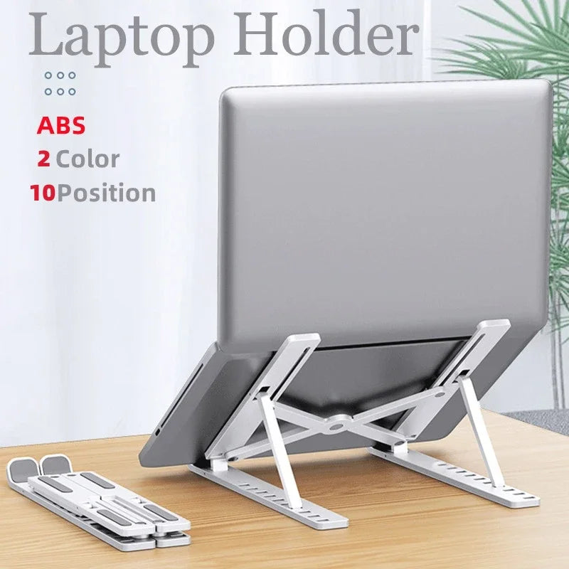 Adjustable Foldable ABS Laptop Stand