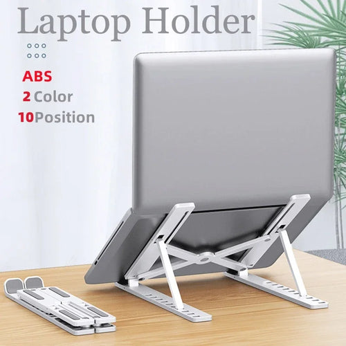 Adjustable Foldable ABS Laptop Stand