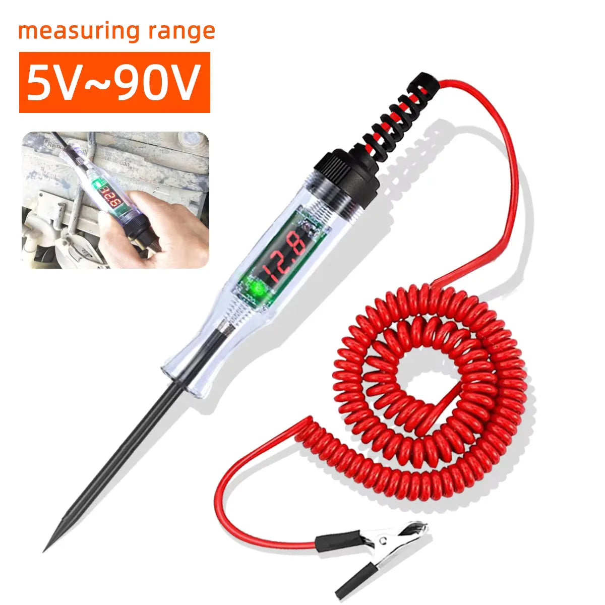Digital Automotive Circuit Tester Pen