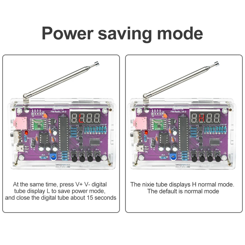 diymore RDA5807S DIY FM Radio Soldering Kit