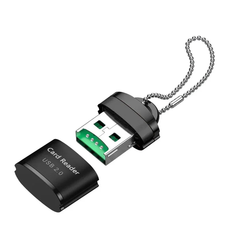 Kebidu Mini USB 2.0 SD/TF Card Reader