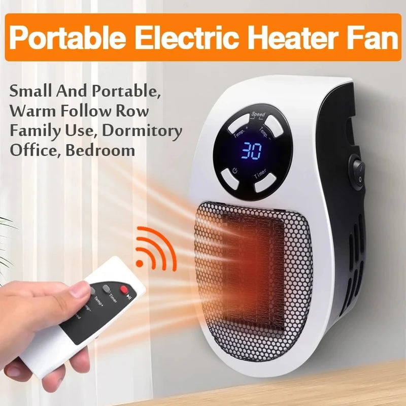 BAIHUAN 500W Plug-In Mini Heater