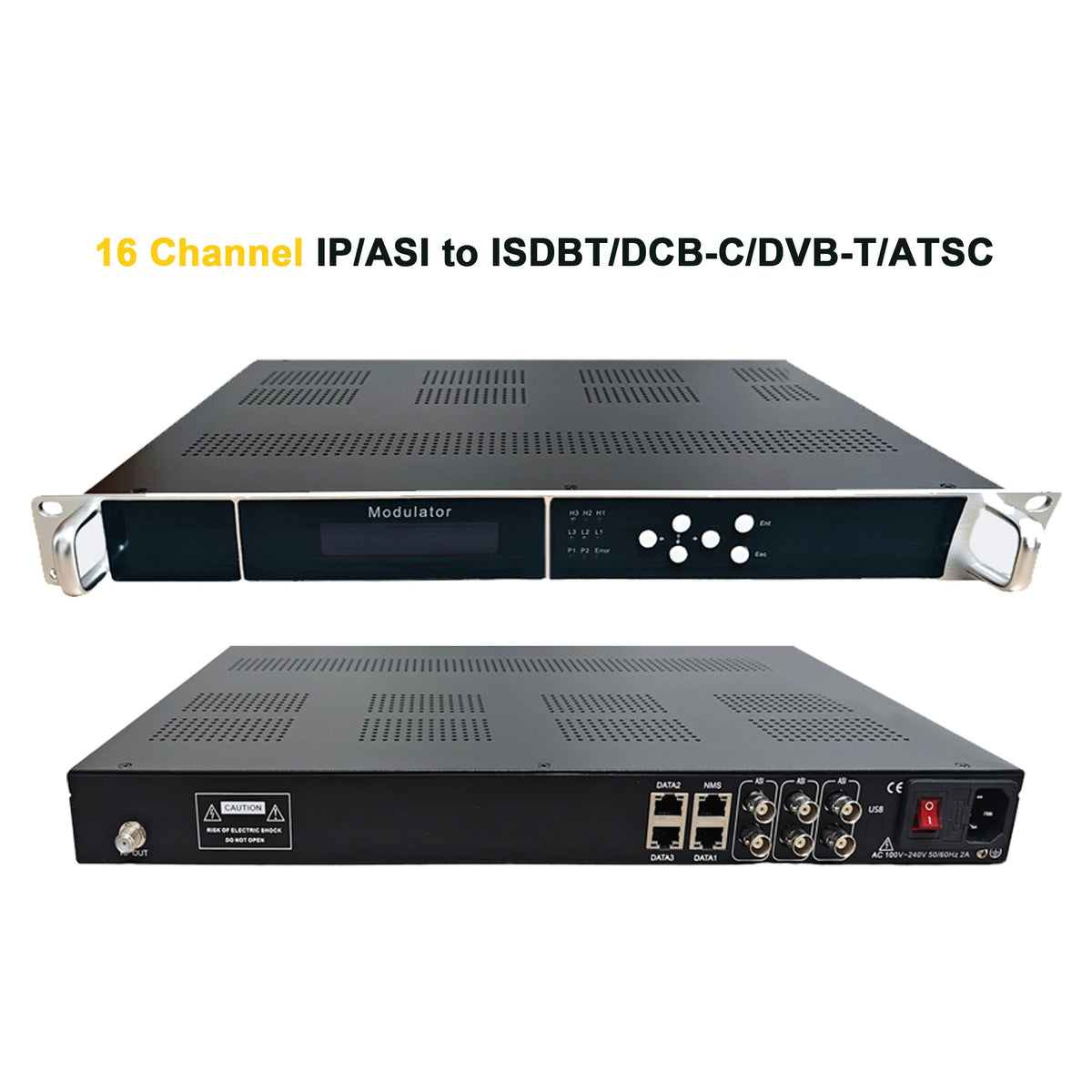 Tuoying Multi-Channel IP to RF Digital TV Modulator
