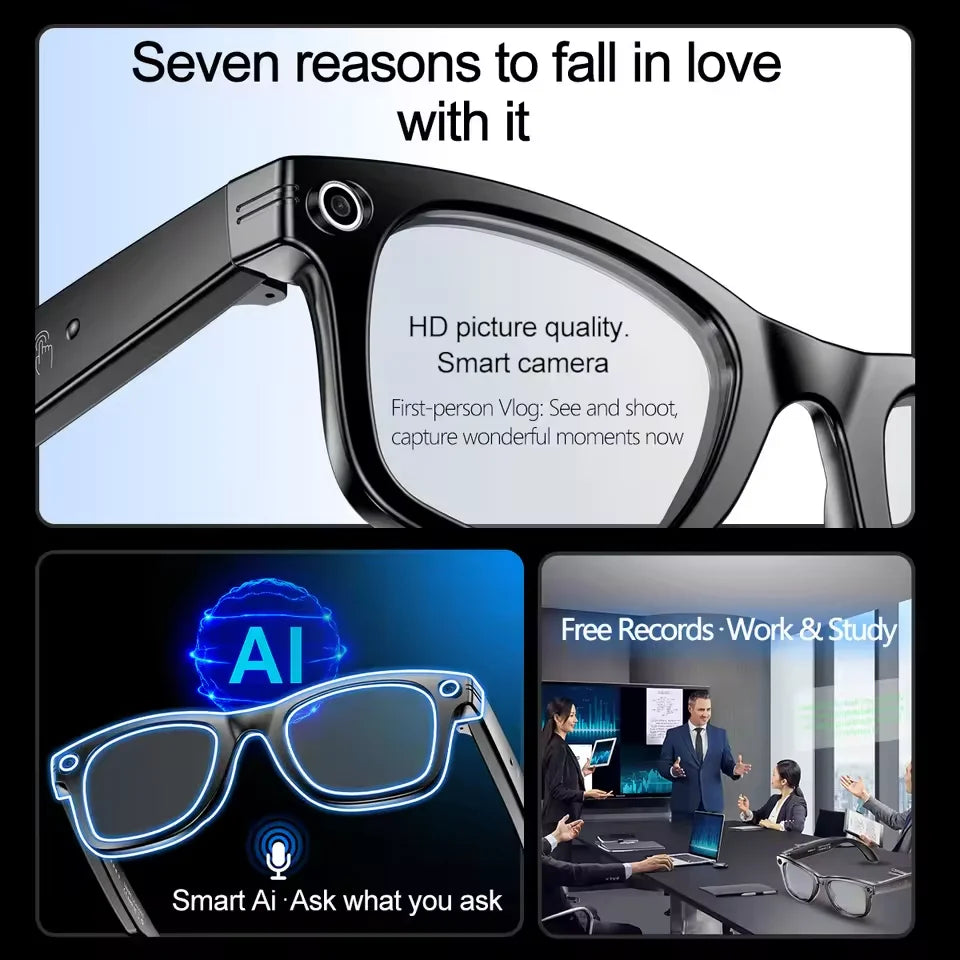 GUHUAVMI W610 AI Smart Camera Glasses