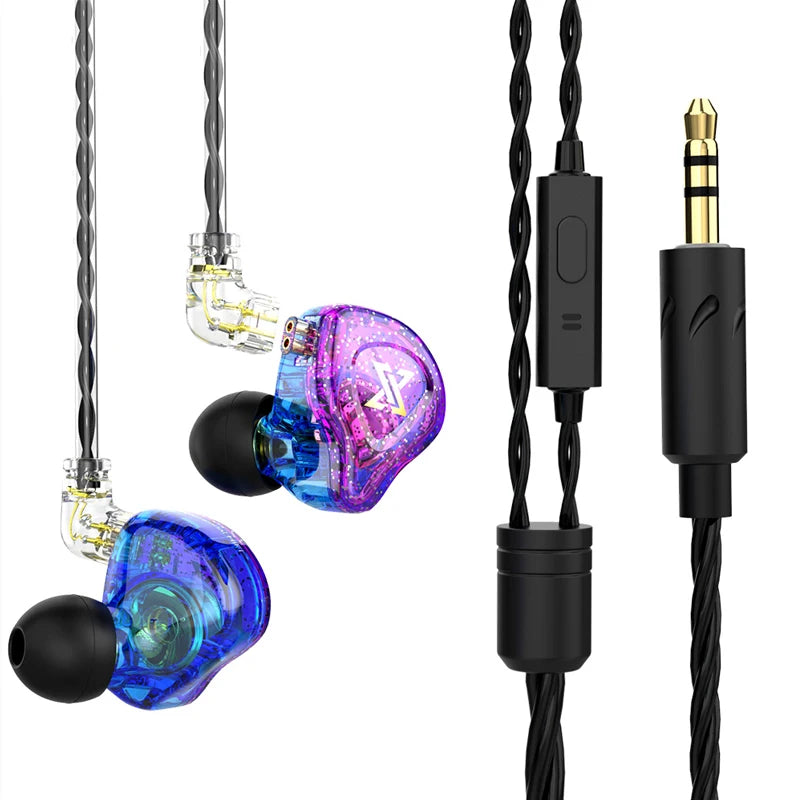 QKZ AK3 FiLe Wired HiFi In-Ear Earphones