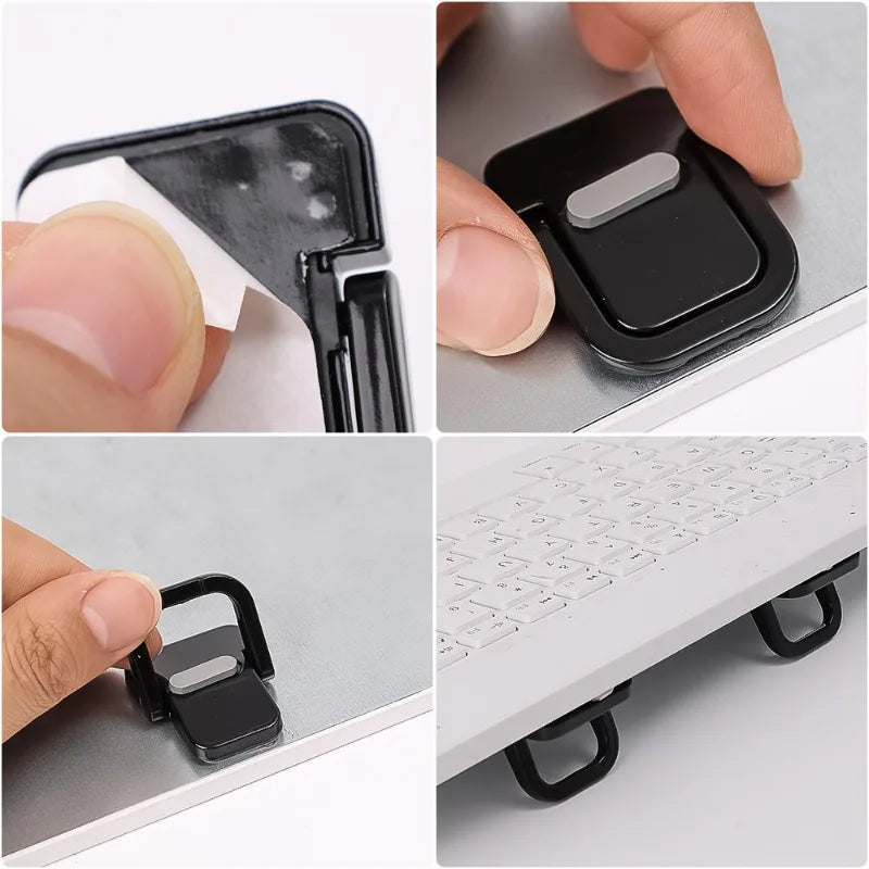 Invisible Foldable Mini Laptop Stand – 2pcs