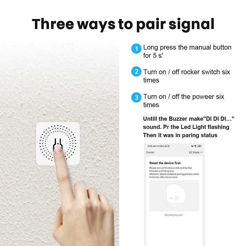 AXUS 16A Wi-Fi Smart Switch Module