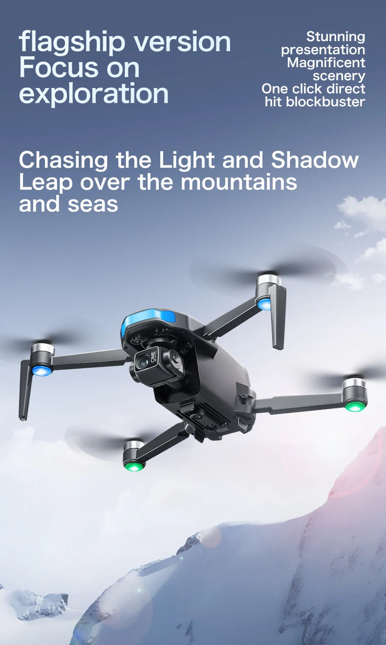 S-X1 MAX 4K Camera Drone with 3-Axis Gimbal