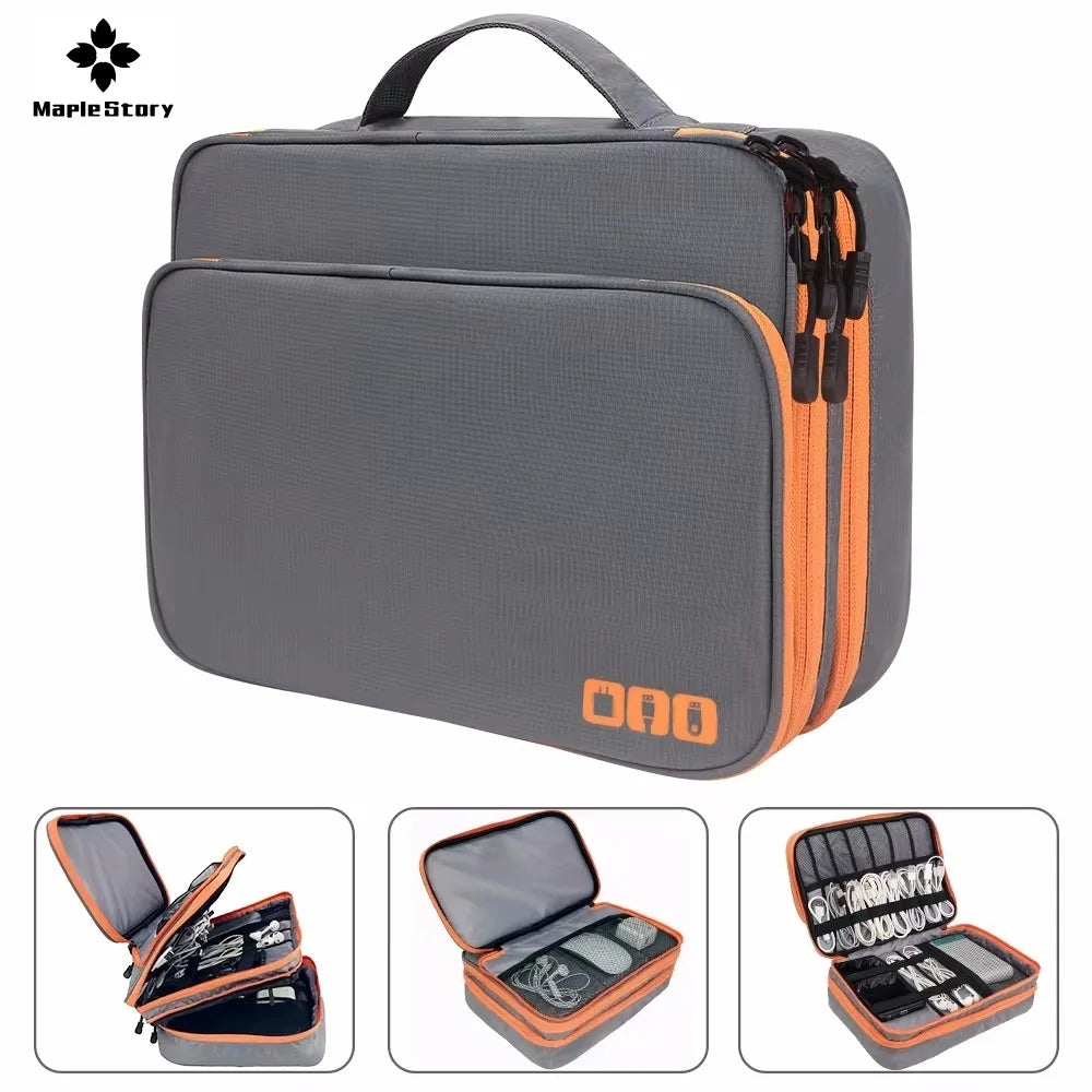 ValueWin Multi-Layer Electronic Accessories Organizer