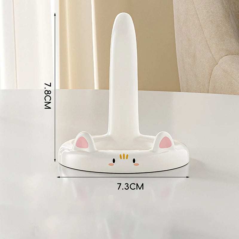 Cute Cat Desktop Phone Holder