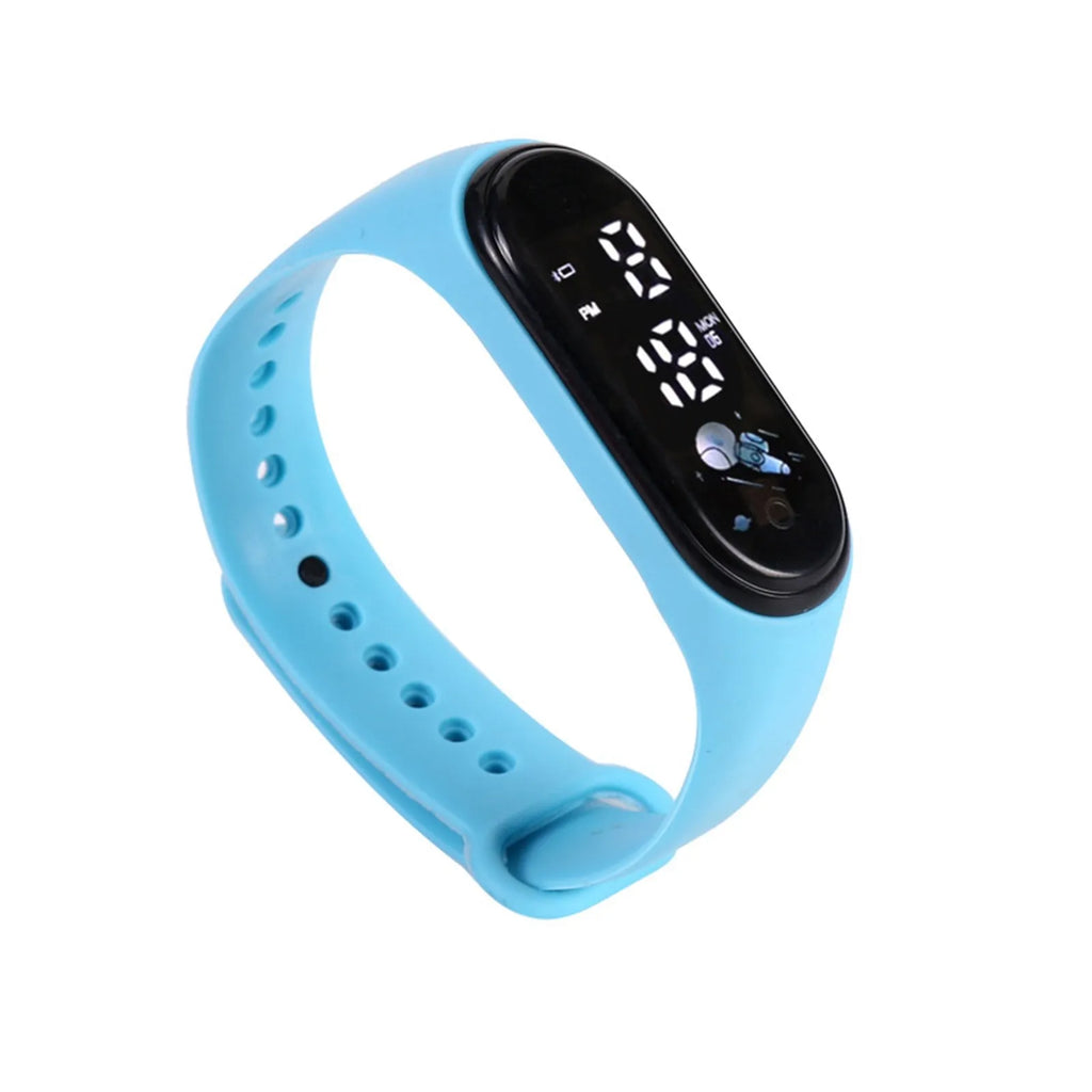 Kids Cartoon Digital Sports Watch