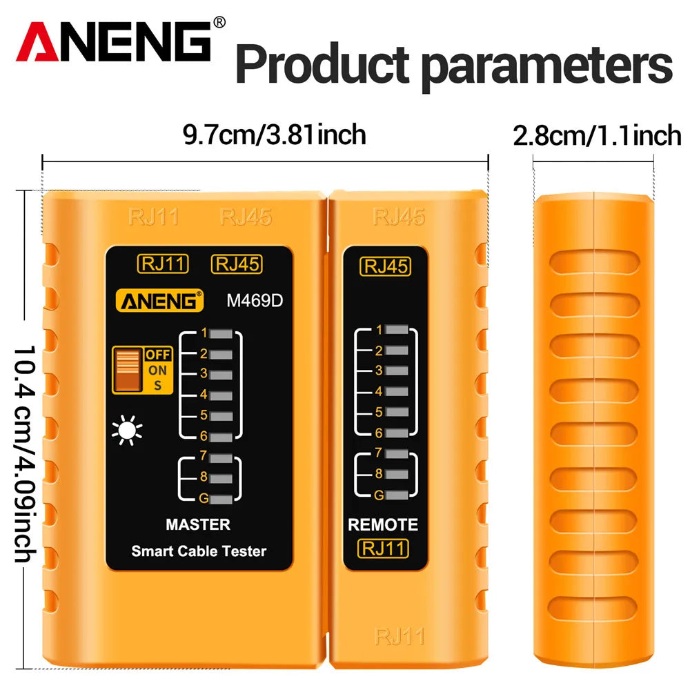 ANENG M469D Network Cable Tester