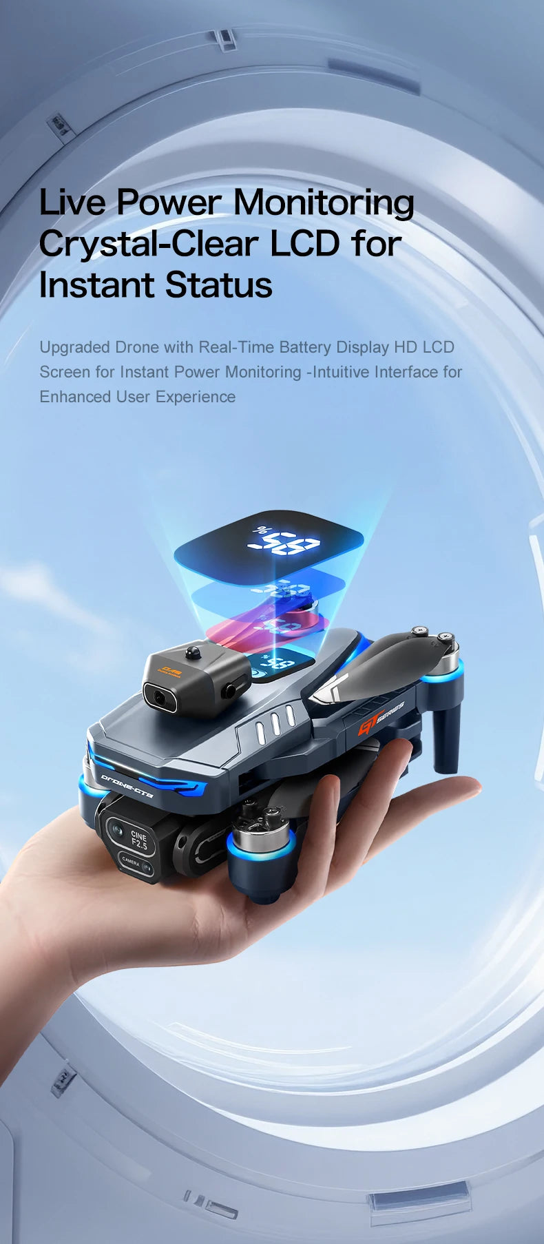 GT8 8K Dual-Camera FPV Drone