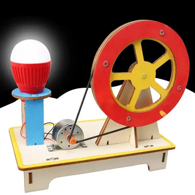 DIY Hand-Cranked Generator Science Kit