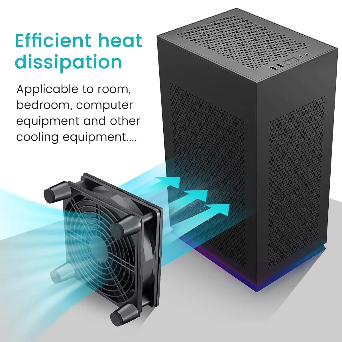 120mm USB Cooling Fan with Protective Grill