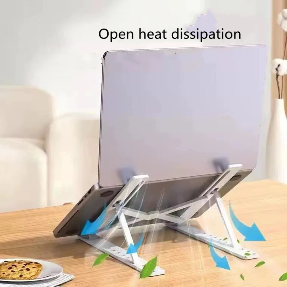 Adjustable Foldable ABS Laptop Stand